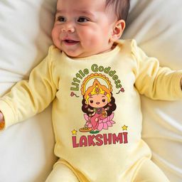 KNITROOT Infants Printed Cotton Round Neck Rompers-picture-39