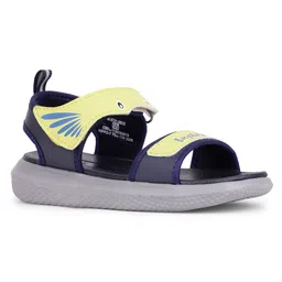 Liberty Lucy & Luke Printed Velcro Closure Sandal - Yellow-image-32
