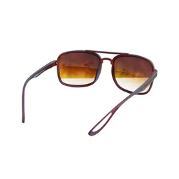 Jiebo Men Brown Lens & Brown Square Sunglasses with-picture-17