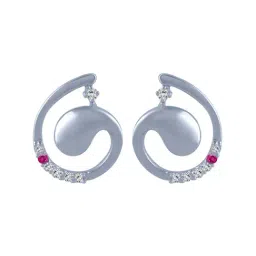 P.C. Chandra Jewellers 14 kt Gold & Diamond Earrings-picture-43