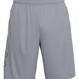 Under Armour Gray Loose Fit Sports Shorts image 3
