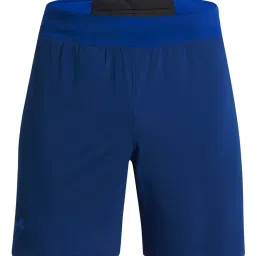 Under Armour Blue Super Fit Sports Shorts image 3