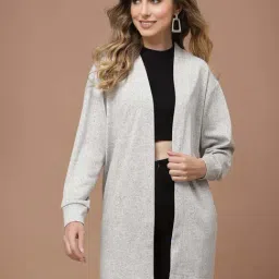 KASSUALLY Grey Printed Shrug-picture-45