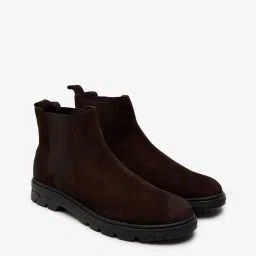 SOLEPLAY by Westside Brown Chunky Chelsea Boots image 1