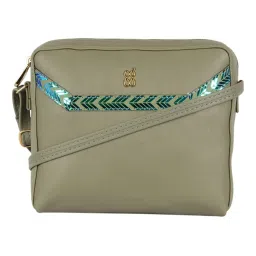 Baggit Green Small Cross Body Bag image 1