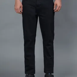 Red Tape Black Skinny Jeans For Men image 1