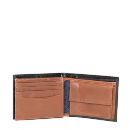 Tommy Hilfiger Men Black Solid Letaher Two Fold Wallet image 3