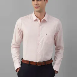 Allen Solly Pink Slim Fit Shirt image 1