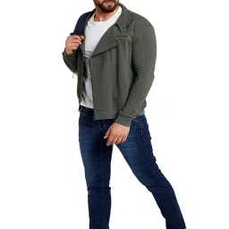 Hypernation Grey Cotton Jacket image 5