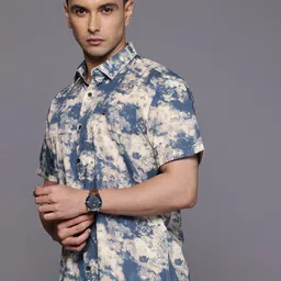 Louis Philippe Sport Slim Fit Floral Printed Casual Shirt-image-52