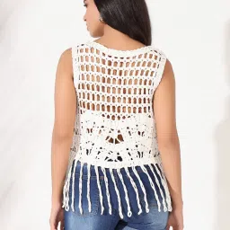 showoffff SHOWOFF White Acrylic Self Top image 3