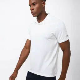 Reebok White Regular Fit Sports Polo image 3