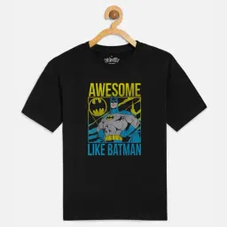 kidsville Batman Printed Tshirt For Kids Boys-picture-10