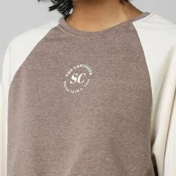 Only Brown Round Neck Pullover image 5