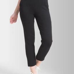 FableStreet Black Regular Fit Pants-picture-15