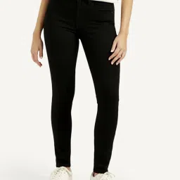 Levi's 721 Black Skinny Fit Jeans image 1