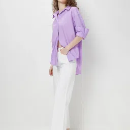 Cover Story Lavender Shirt image 3