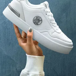 U.S. Polo Assn. Women's White Sneakers image 1