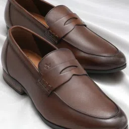 Arrow Men's Tan Formal Loafers image 1