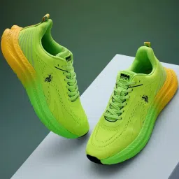 U.S. Polo Assn. Men's Lime Running Shoes image 1