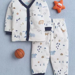 BUMZEE Kids cotton Graphic Clothing Sets Pack of 2 image 1