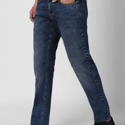 Peter England Jeans Mid Navy Slim Fit Jeans image 3