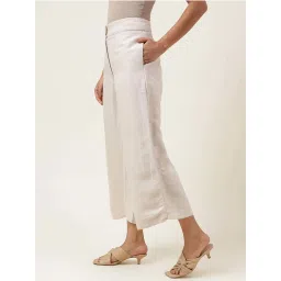 Fabindia Off-White Flared Pants image 3