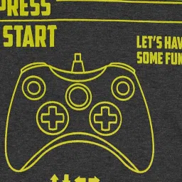 Pantaloons Junior Grey Cotton Printed T-Shirt image 3