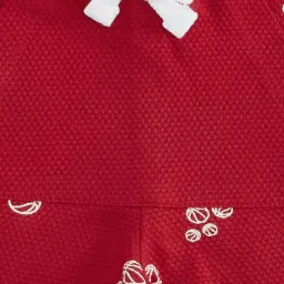 Pantaloons Baby Red Cotton Printed Shorts image 3