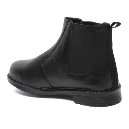 Tiny Bugs Kids Black Casual Boots image 3