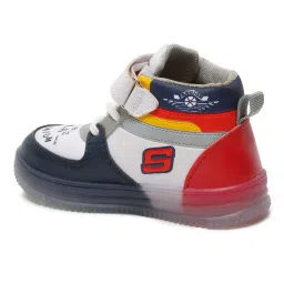 Tiny Bugs Kids Black & White Casual Sneakers image 3