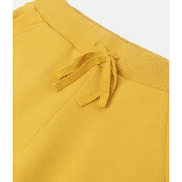 United Colors of Benetton Kids Boy's Solid Regular Fit Joggers with Drawstring Closure image 3