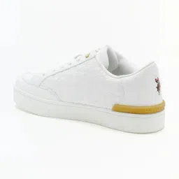 U.S. Polo Assn. Women's White Sneakers image 5
