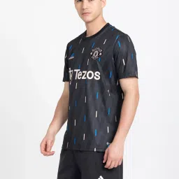 adidas MUFC PRESHI Black Slim Fit Jersey image 3