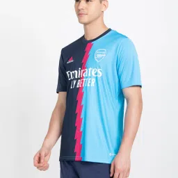 adidas Navy Slim Fit AFC 23 PRESHI Jersey image 3