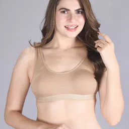 Lux Venus Tan Full Coverage Non-Wired Sports Bra image 1