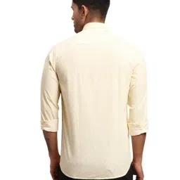 Colorplus Yellow Cotton Regular Fit Printed Shirts image 2