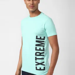 Forever 21 Green Regular Fit Printed T-Shirt image 3