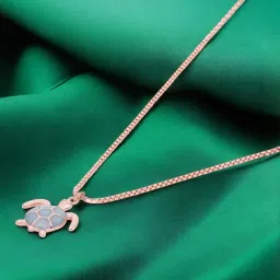 crash.club By CKC 925 Silver Turtle Pendant image 1