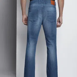 The Indian Garage Co Men Bootcut Light Fade Stretchable Jeans image 3