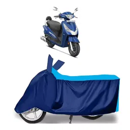 Auto Pearl Two Wheeler Cover for Hero Destini 125 - Cyan, Blue-image-83