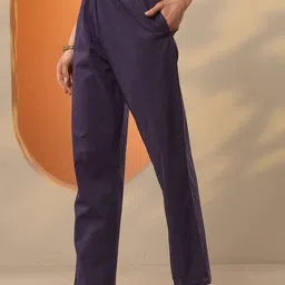 Libas Floral Printed Round Neck Straight Kurta With Trousers & Dupatta image 3