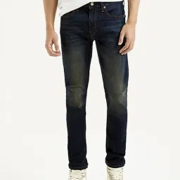 Levi's 512 Navy Slim Fit Jeans image 1