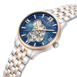 Kenneth Cole Men Skeleton Dial & Stainless Steel Analogue Automatic Watch KCWGY0089103MNW image 4