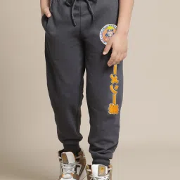 Kidsville BOYS Grey Printed Jogger image 1