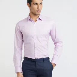 Raymond Violet Slim Fit Shirt image 1