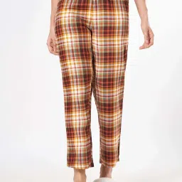 Dreamz by Pantaloons Multicolored Chequered Pyjamas image 1