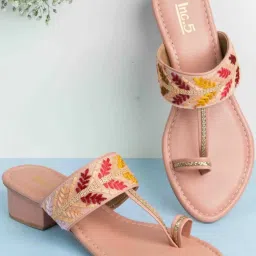 Inc.5 Women's Peach Toe Ring Sandals image 1