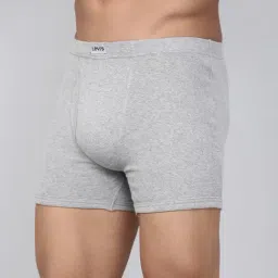 Levi's Grey Cotton Regular Fit Trunks image 3