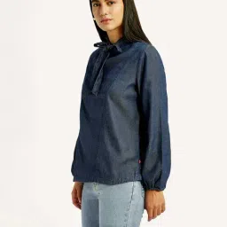 Levi's Blue Regular Fit Top image 3